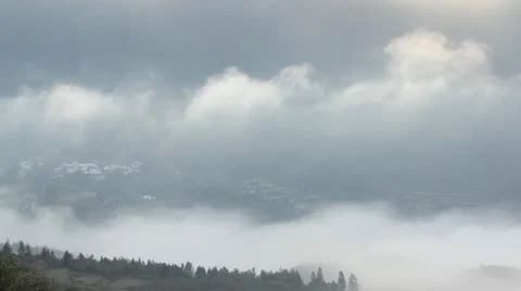 Fog and cloud 스톡 동영상 10855501