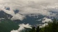 fog and clouds in alpine valley time lapse 4k or 4k+ Resolution