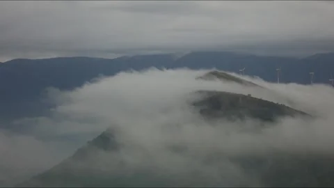 FOG AND CLOUDS Stock Footage 308971114