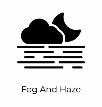 Fog and Haze Stock Illustration