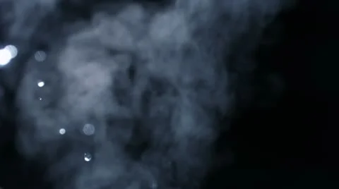Fog and rain, Slow Motion Stock Footage 12158695