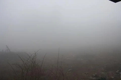 Fog in Austria. Stock Photos