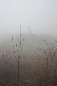 Fog in Austria. Stock Photos