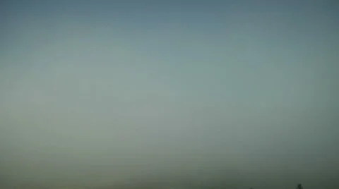 Fog Burning Off Stock Footage 54735460
