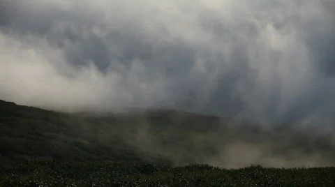 Fog, clouds Video stock 588486