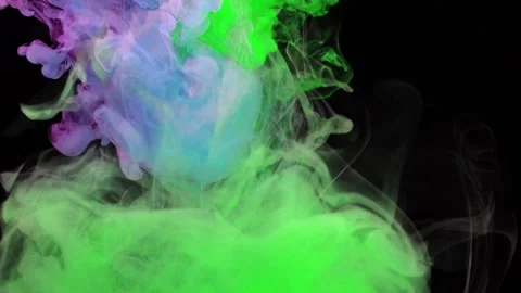 Fog color smoke loop animation Stock Footage 146050980