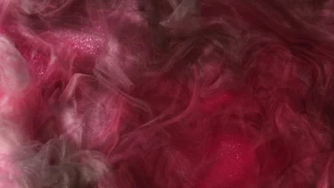 Fog energy ink mix cloud sparkling glowing shimmer Stock Footage 318523123