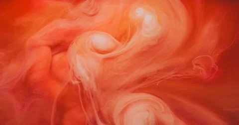 Fog fluid ink vortex bright spiral haze flow mix Stock Photos