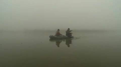 In the fog Stock-Footage 36813411