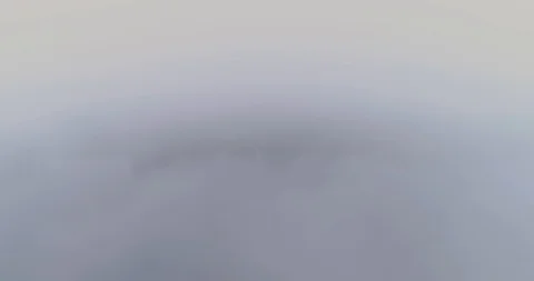 Fog Forest Lake drone flight nature morning outdoor, sunset Stock Footage 88837597