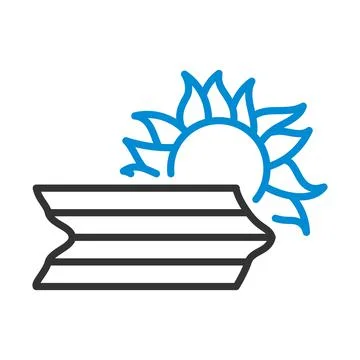 Fog Icon イラスト素材