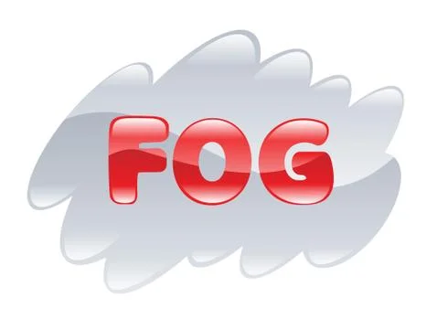 Fog illustration Illustrazione stock