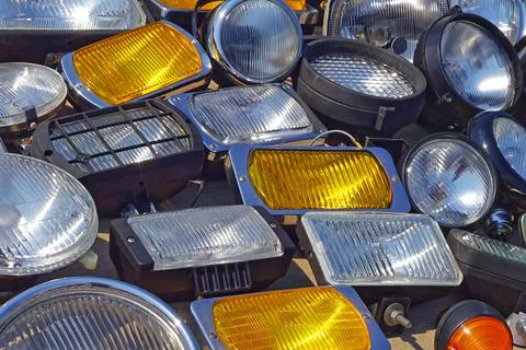Fog lights aux Stock Photos