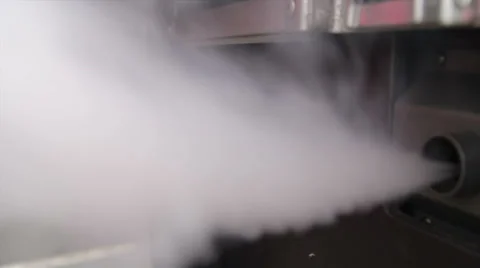 Fog Machine at an EDM festival Stock Footage 34136557