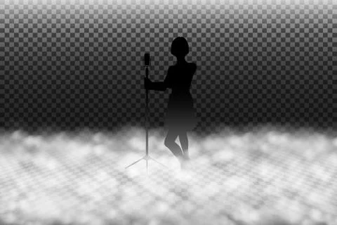 Fog machine effect Stock Illustration