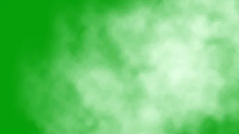 Fog motion graphics with green screen background Видео 123946443