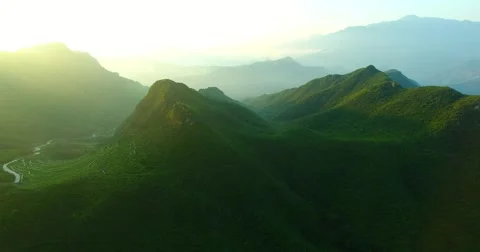 The fog of the mountain Video stock 67488646