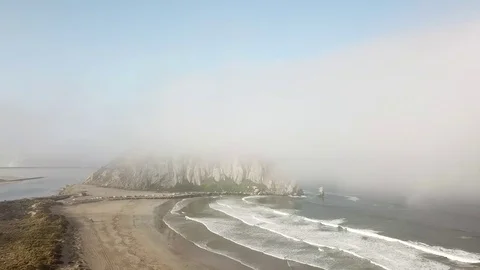 Fog On Mountain Stock Footage 123560012