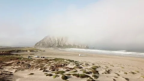 Fog On Mountain II Stock Footage 123559968