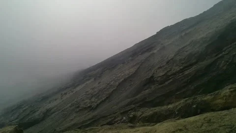 Fog at mountain in the morning Stock Footage 259450151