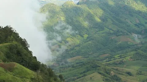 Fog in the mountains 動画素材 11410461