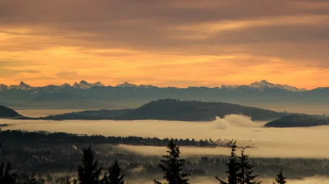 Fog move in cover city Stock-Footage 35112403