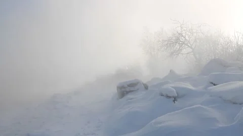 Fog movement Stock Footage 152152012