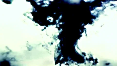 Fog Movement In Turquoise In Abstraction Stock Footage 102583489