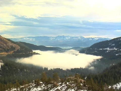 Fog over Lake Video stock 282075