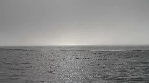 Fog over the sea 01 Stock Footage 94968042