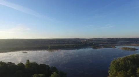 Fog over the water 스톡 동영상 56246472