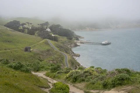 Fog in Point Reyes Stock Photos