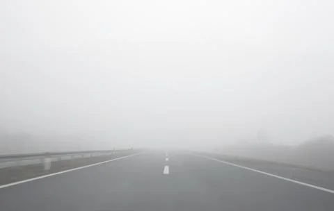 Fog ride Stock Photos