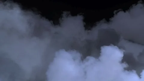 Fog, smoke, steam, mist, cloudscape, overlay, smoky, slow, realistic, video Stock Footage 314735232