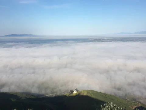 Fog - Time Lapse Stock Footage 75814307