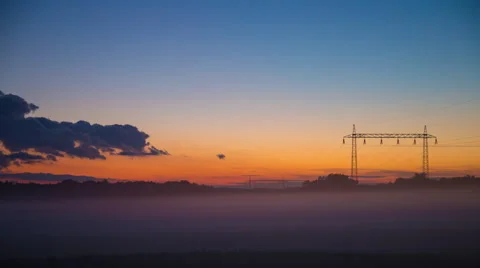 Fog Timelapse 4K 動画素材 42917346