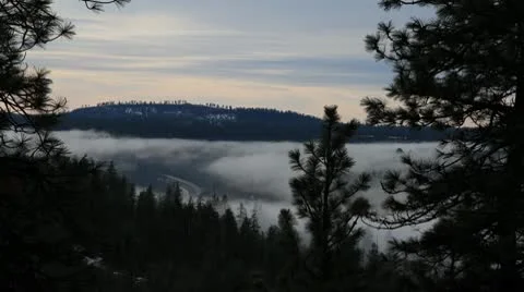 Fog Timelapse 库存影片 10090343