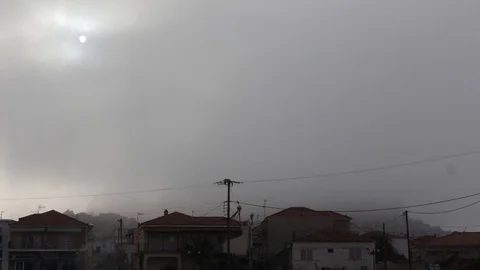 Fog Timelapse Stock Footage 74160943