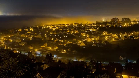 Fog timelapse Stock Footage 122595442