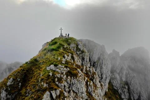 Fog in top Stock-Fotos