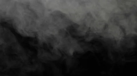 Fog transition black to white to black Stock Footage 60675810