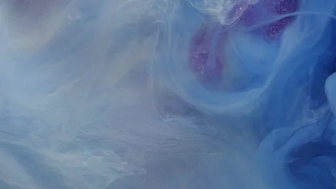 Fog waves blur water splash haze shimmering paint Stock Footage 340331793