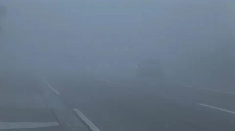 Fog - Weather Stock Footage 12626564