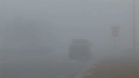 Fog - Weather Stock Footage 12626605