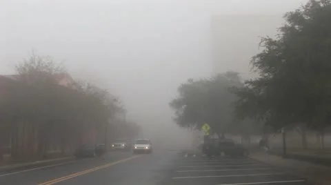 Fog - Weather Stock Footage 12626665