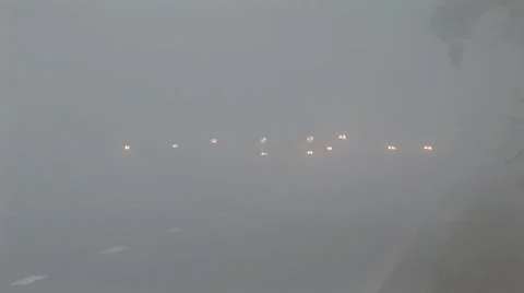 Fog - Weather Stock Footage 12626667