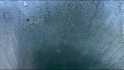 Fogged Up Windshield Stock Footage 222875753
