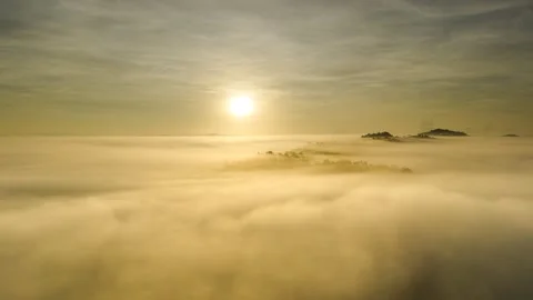 Fogging time lapse Stock-Footage 164602292