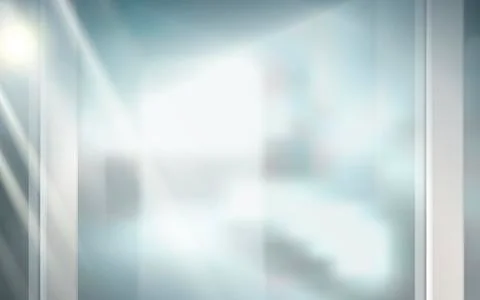 Foggy air window Stock Illustration