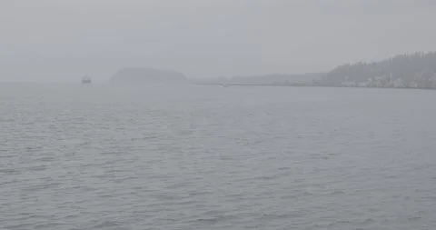 Foggy Astoria Stock Footage 260744806